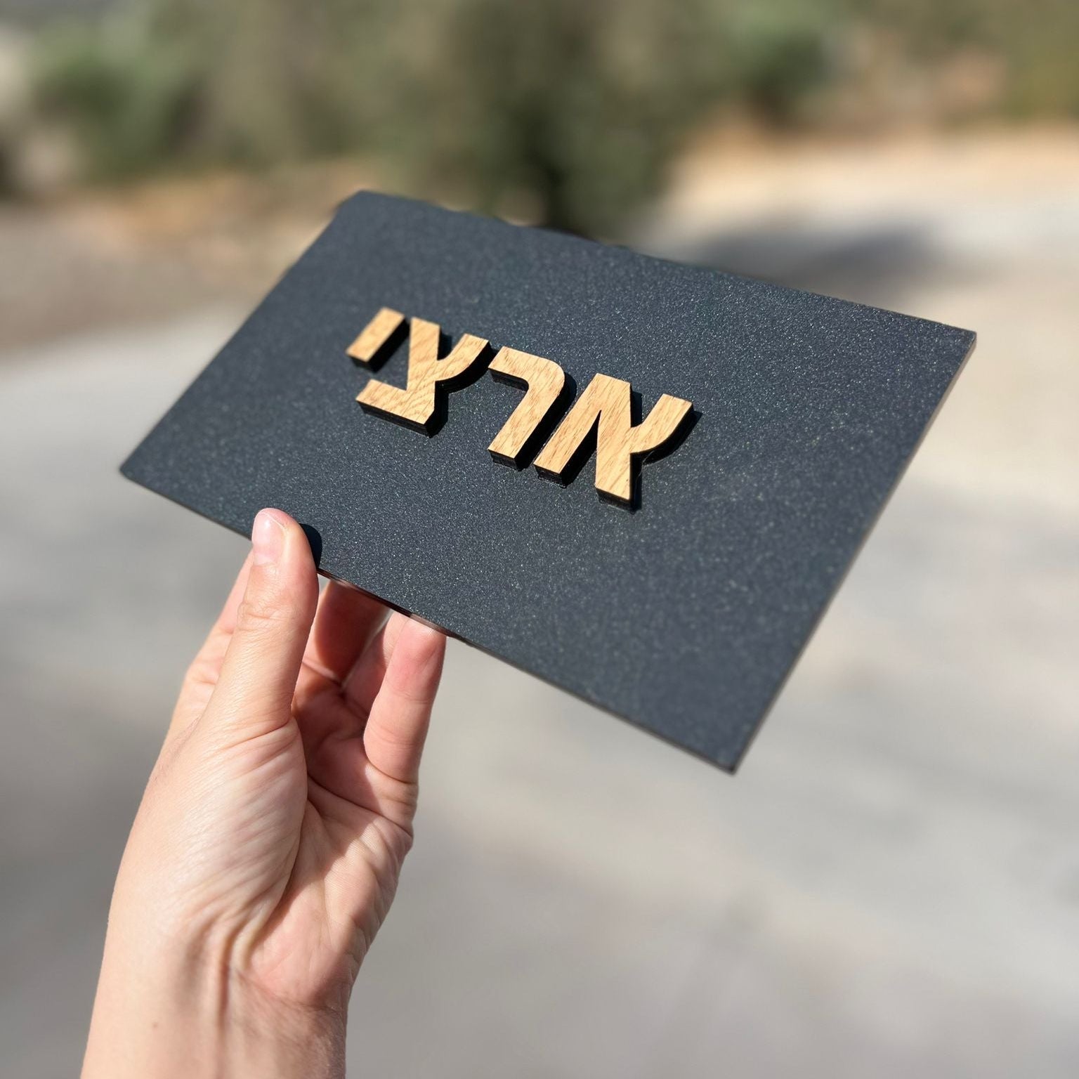 ארצי | שלט לדלת