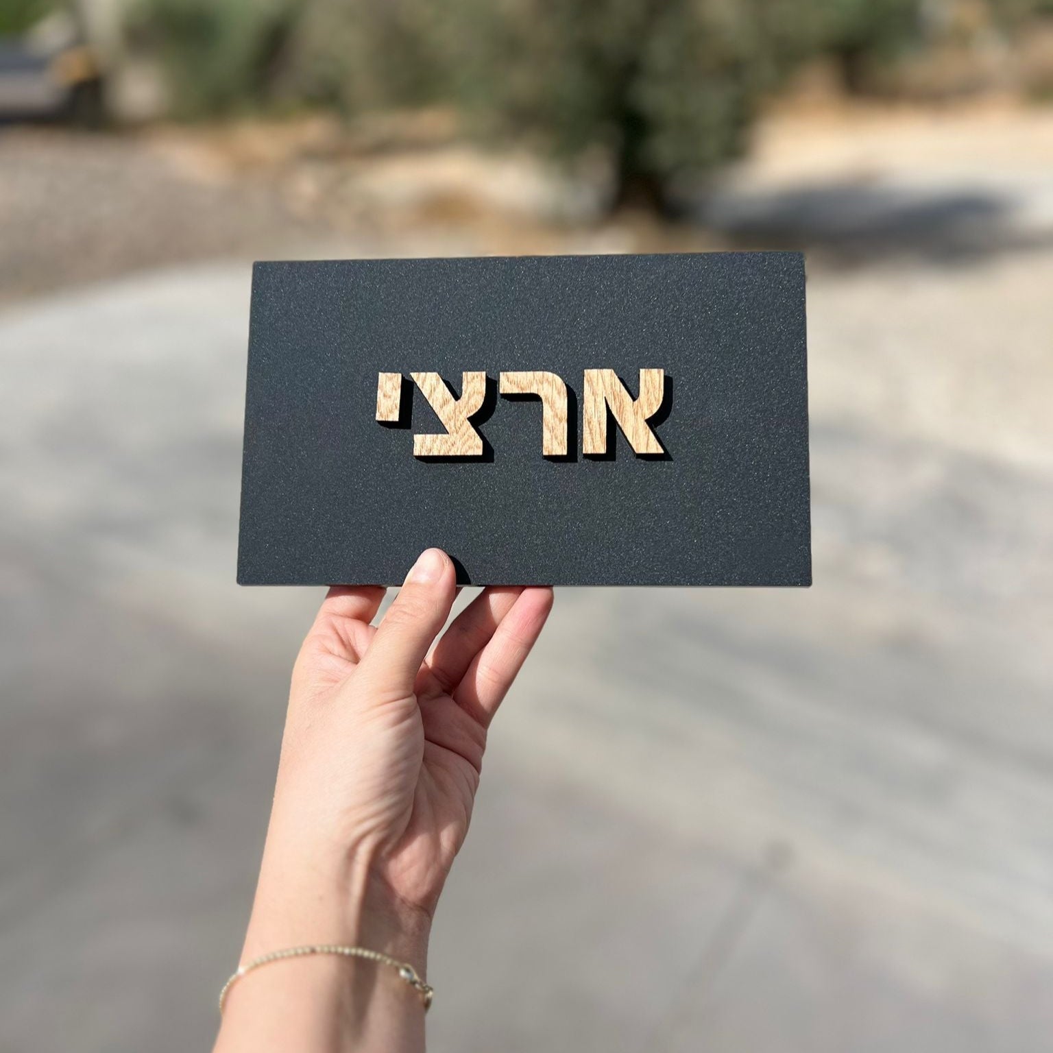 ארצי | שלט לדלת