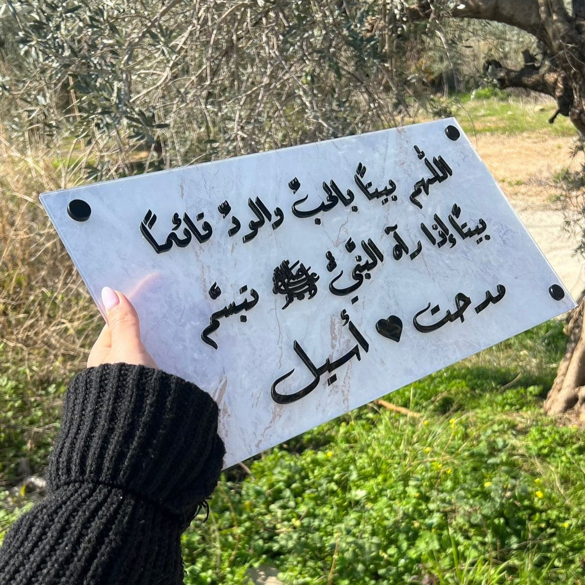 مدحت و اسيل | لوح اكريليك 